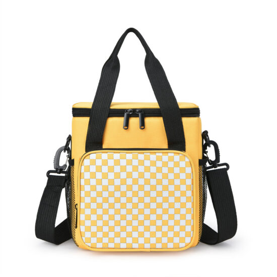 Custom reusable insulated lunch tote for adults