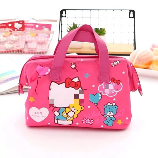 Custom reusable insulated lunch tote for adults