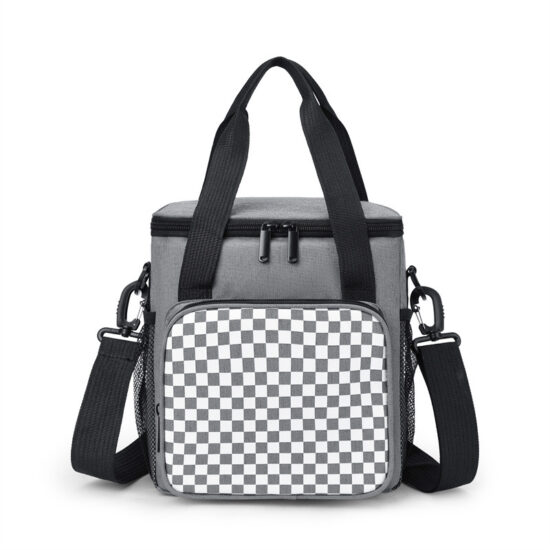 Custom reusable insulated lunch tote for adults