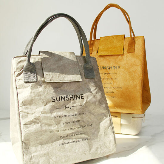 Custom reusable adult insulated lunch tote