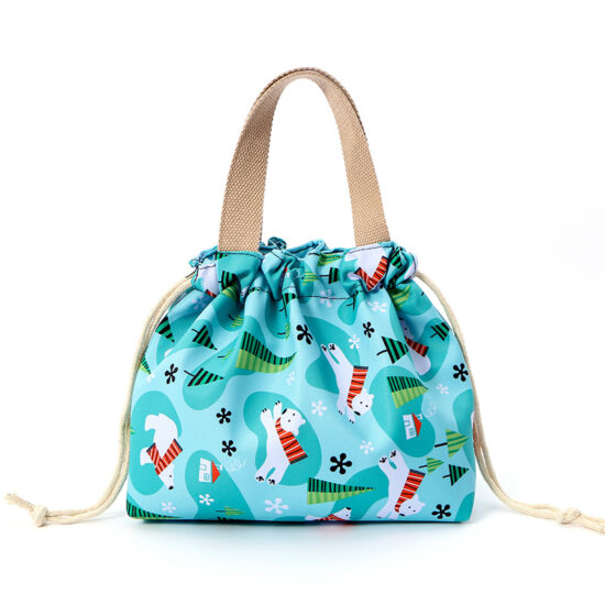 Custom reusable adult insulated lunch tote