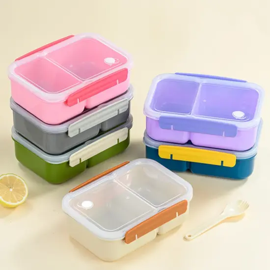 Custom food-grade PP plastic lunch container wholesale
