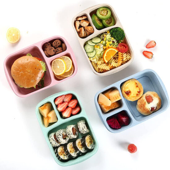 Custom reusable plastic lunch food container wholesale