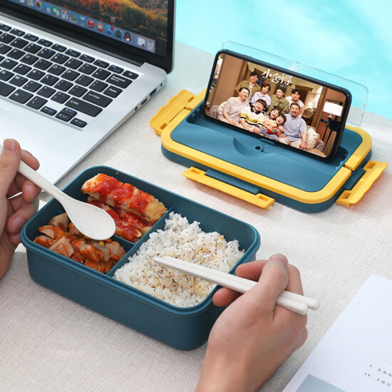 Custom reusable plastic lunch food container wholesale