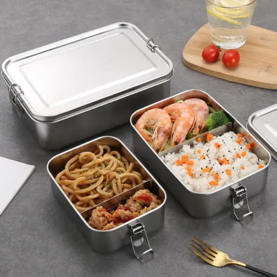 Custom stainless steel tiffin lunch box wholesale