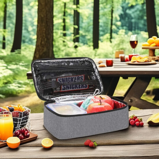 Custom Oxford waterproof bento cooler tote
