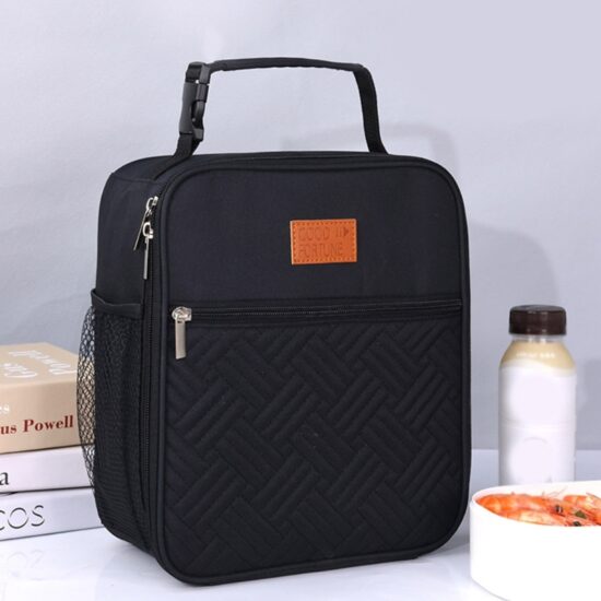 Custom reusable insulated lunch cooler bag