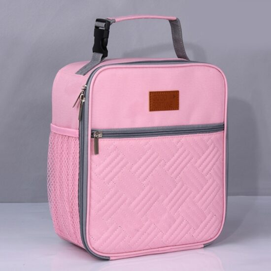 Custom reusable insulated lunch cooler bag