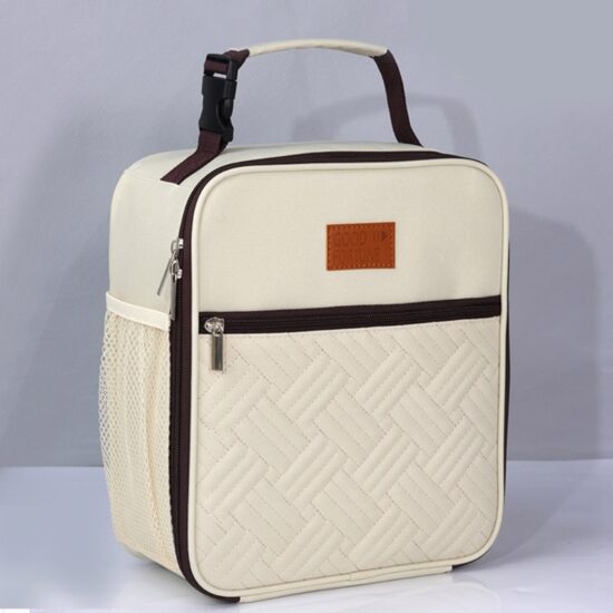 Custom reusable insulated lunch cooler bag