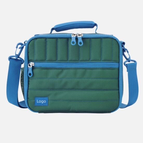 Custom insulated ice pack lunch tote