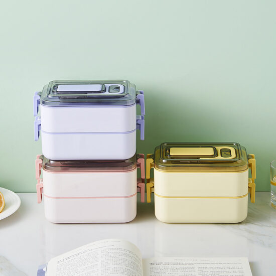 Custom wholesale large stainless steel thermal lunch box