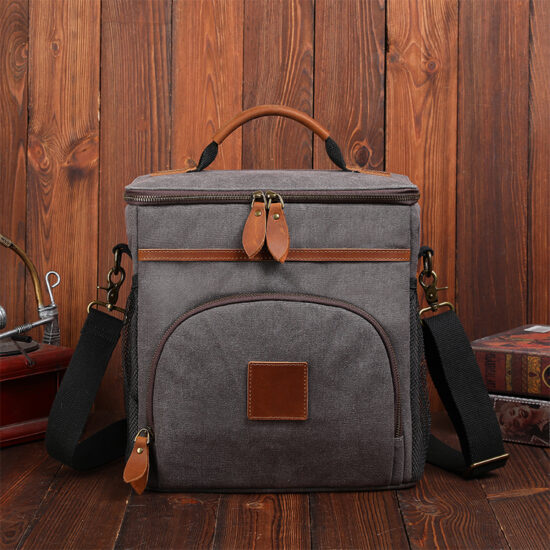 Custom portable insulated lunch bag