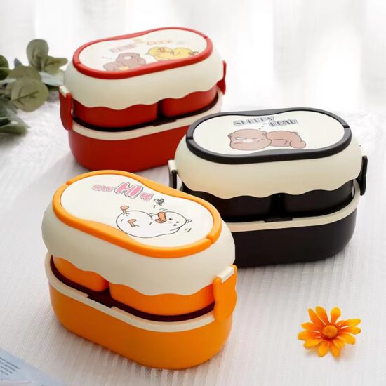Custom wholesale rectangular food container with lid