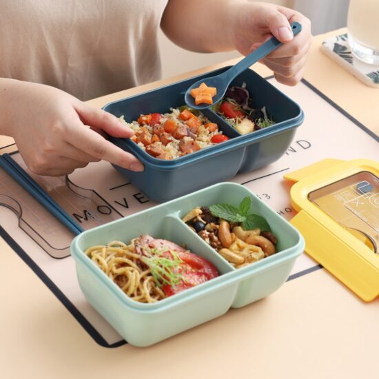 Custom PP plastic bento food container wholesale