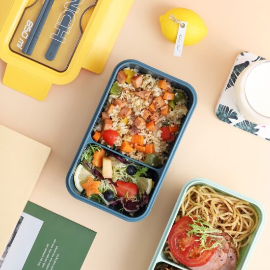 Custom PP plastic bento food container wholesale