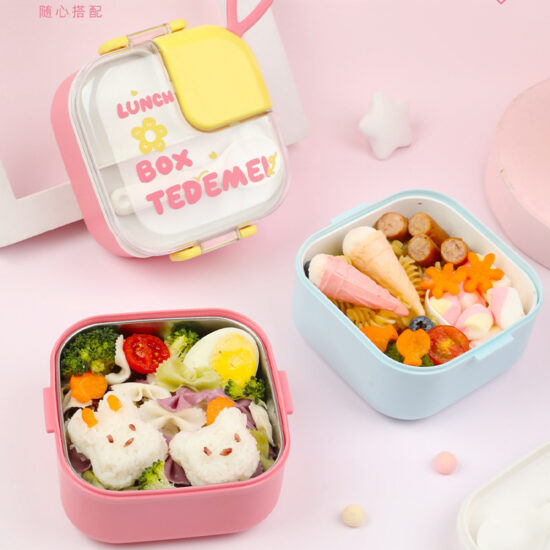 Custom wholesale plastic lunch box for children