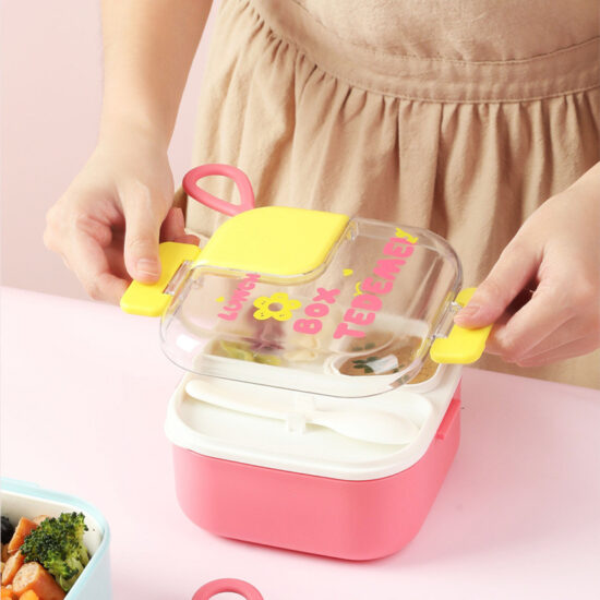 Custom wholesale plastic lunch box for children