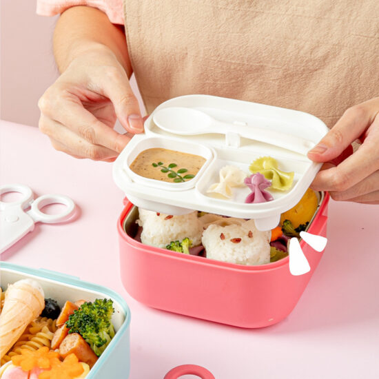 Custom wholesale plastic lunch box for children