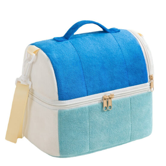 Double layer leakproof insulated lunch bag