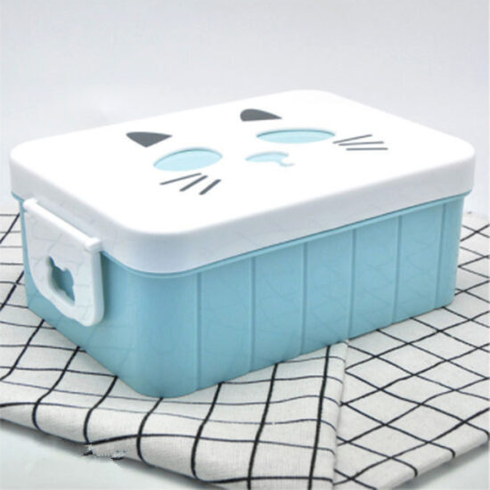 Custom wholesale multi-compartment microwave lunch box
