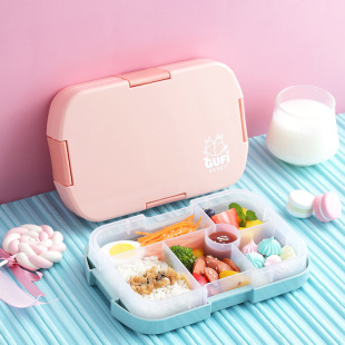 Custom wholesale multi-compartment microwave lunch box