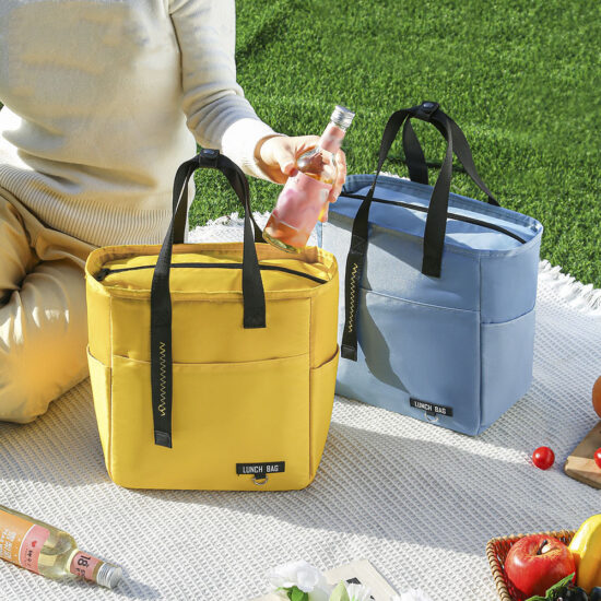 Custom insulated cooler lunch tote wholesale