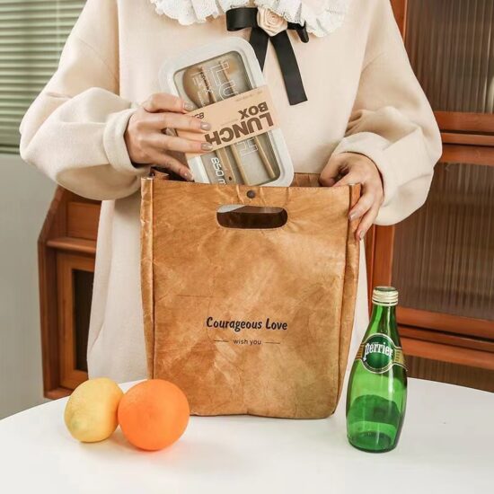 Wholesale custom logo adult insulated lunch tote