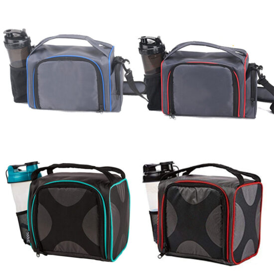 Custom reusable cotton Oxford eco lunch bag
