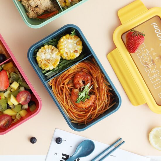 Custom 1100ml microwave lunch food container