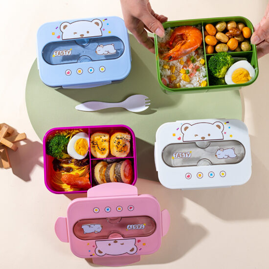Custom 1100ml microwave lunch food container