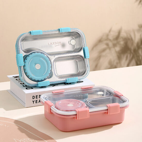 Custom microwave-safe portable bento food container wholesale