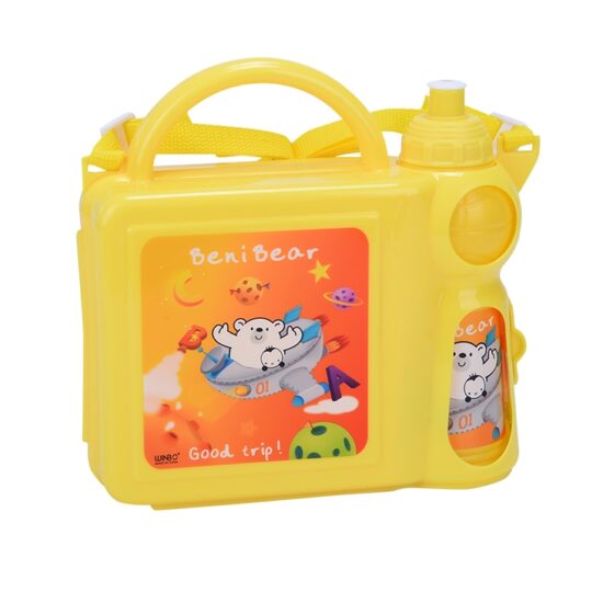 Custom wholesale adult lunch box set with fork