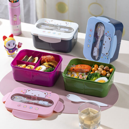 Custom microwave and dishwasher safe lunch box wholesale