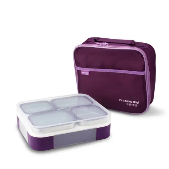 Custom logo school lunch container wholesale