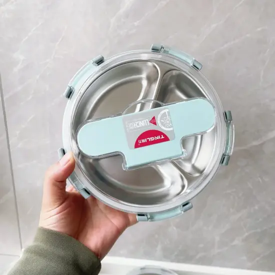 Custom logo school lunch container wholesale