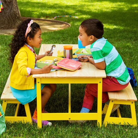 Custom wholesale leakproof all-in-one lunch box