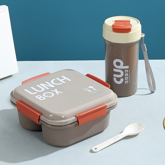 Custom microwave-safe plastic bento lunch box wholesale