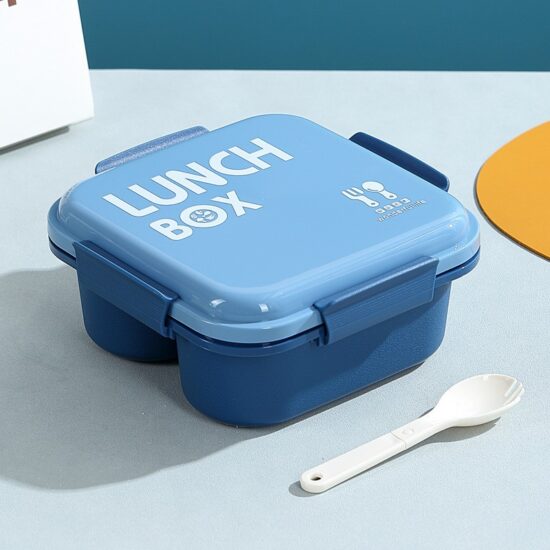 Custom microwave-safe plastic bento lunch box wholesale