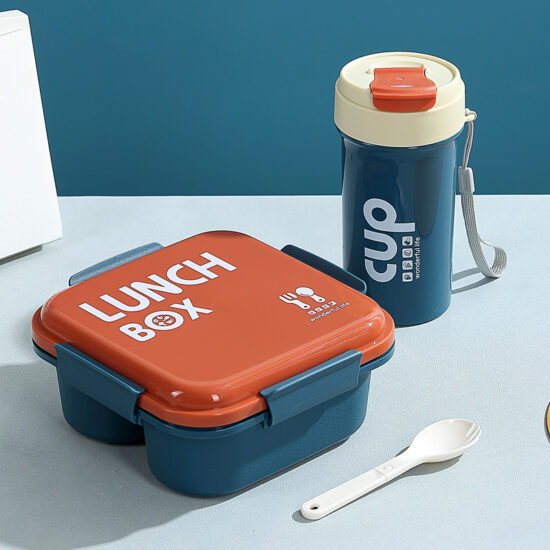 Custom microwave-safe plastic bento lunch box wholesale