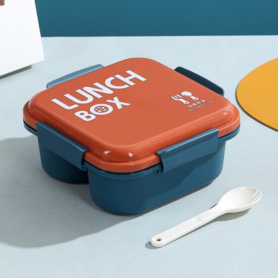 Custom microwave-safe plastic bento lunch box wholesale