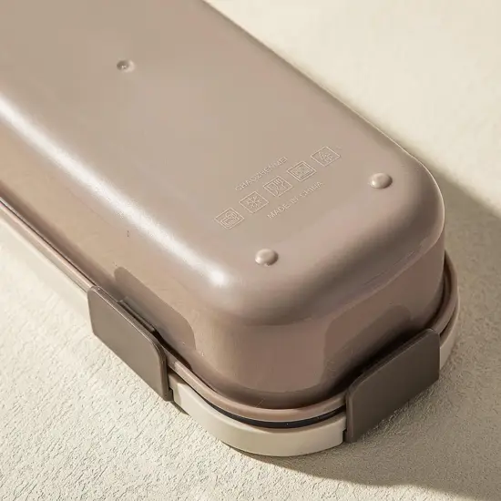 Custom stainless steel 5-compartment bento box wholesale