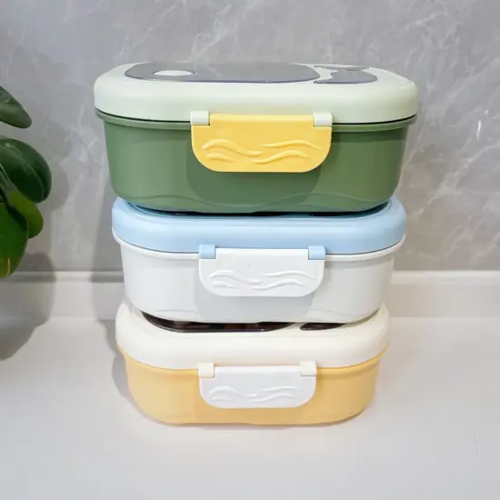 Custom wholesale heated bento lunch box container