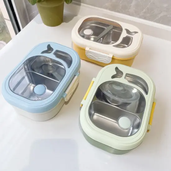 Custom wholesale heated bento lunch box container