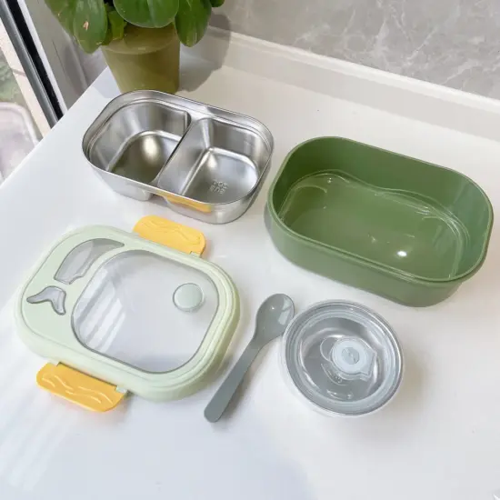 Custom wholesale heated bento lunch box container