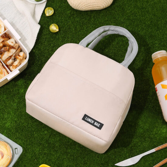 Custom fashionable office insulated lunch tote