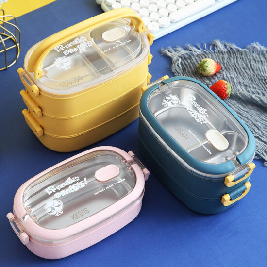 Custom wholesale multi-purpose reusable lunch box