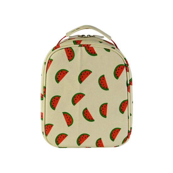 Best waxed canvas insulated lunch bag for travel with zipper