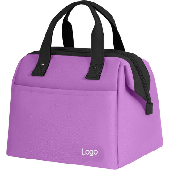 Custom leakproof insulated lunch cooler tote