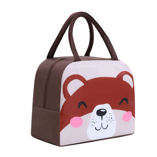 Custom leakproof insulated lunch cooler tote